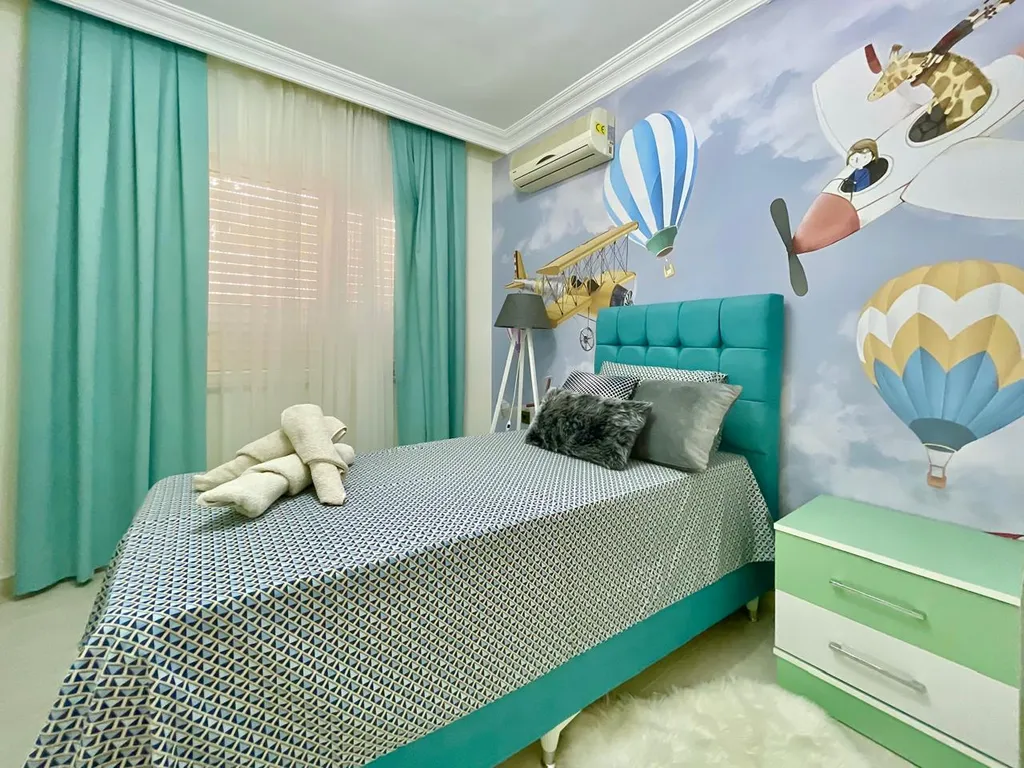 Роскошная квартира 2+1 на берегу средиземного  моря