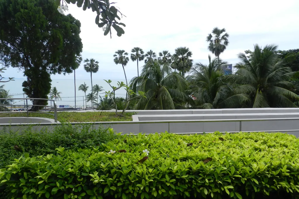 Студия с фронтальным видом на море, пляж Джомтьен