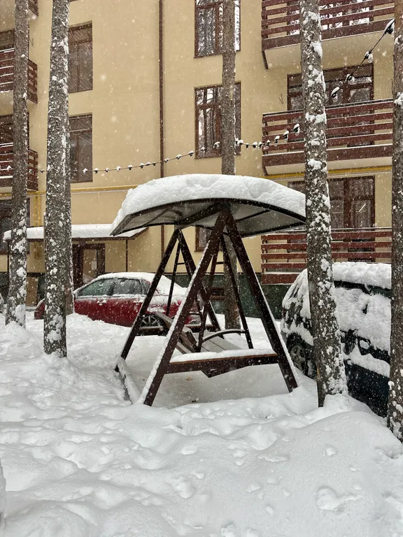 Санторини в горах