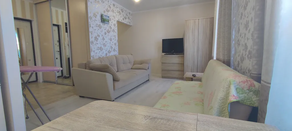 Квартира Уютная квартира с кухней-гостиной — Анапа