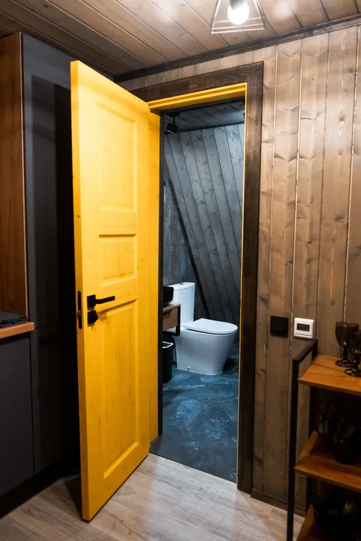 Дом А-Фрейм с террасой №3