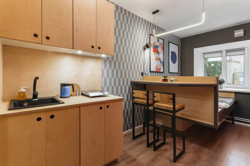 Квартира Квартира Смарт-студия у метро Лиговский проспект — Санкт-Петербург