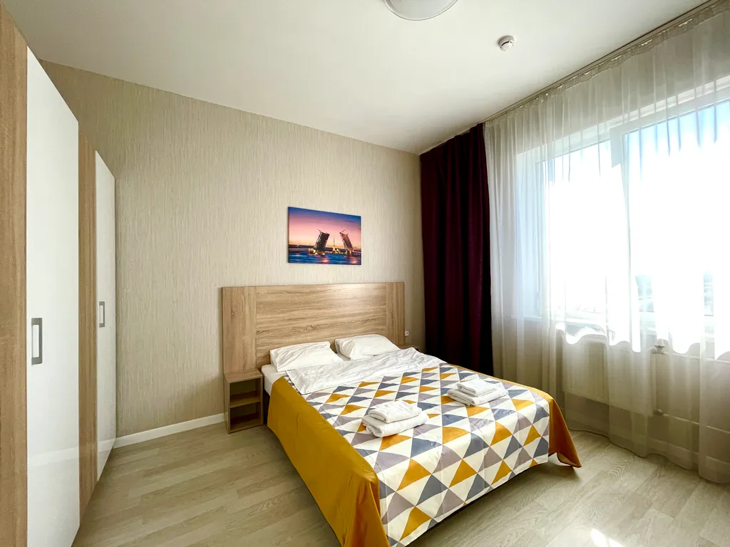 Квартира Апартаменты с кухней-гостинной, отдельной спальней у аэропорта Пулково — Санкт-Петербург