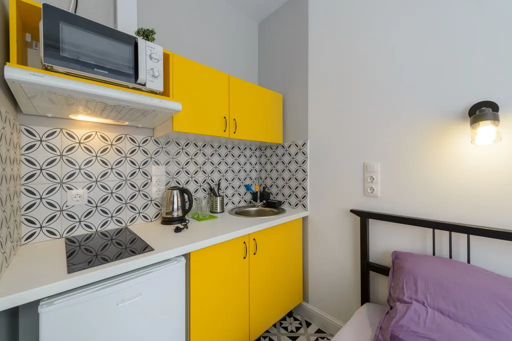 Квартира Квартира FoxyFlat Yellow (ФоксиФлэт Желтая) — Песочный