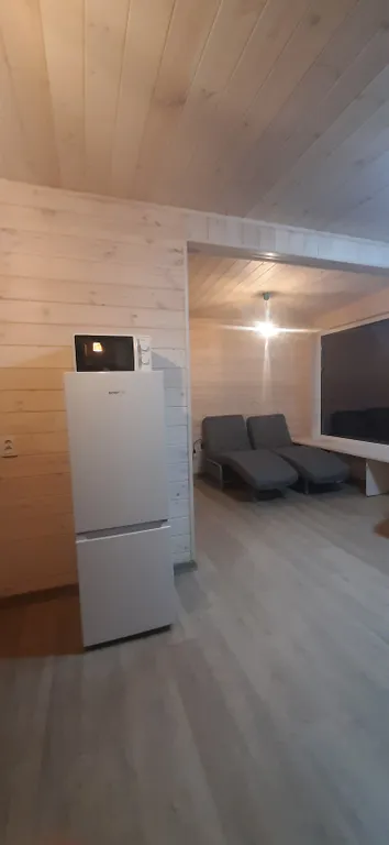 Новый дом в экостиле с мангалом