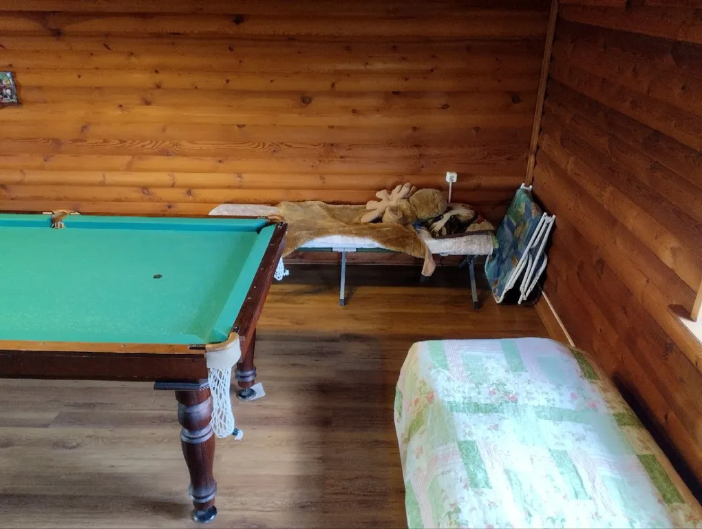 Домик с баней и бильярдом