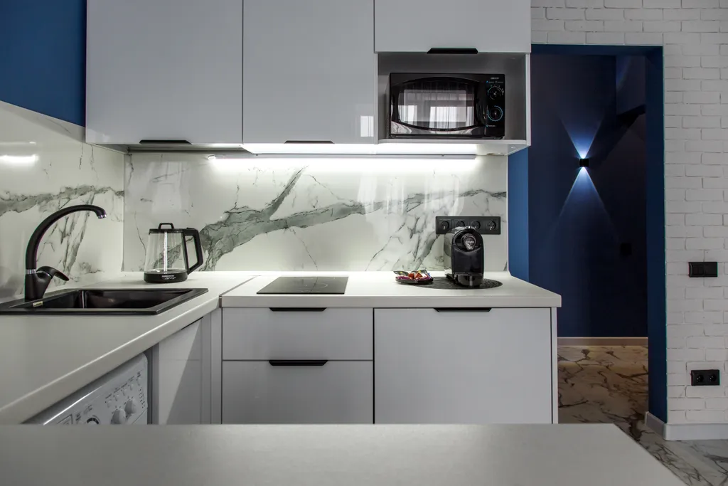 Апартаменты "Хрустальный лёд" с красивым видом на Ангару