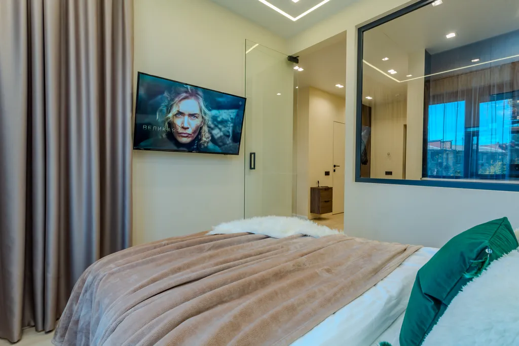 Квартира Квартира Дизайнерская евродвушка — Сочи