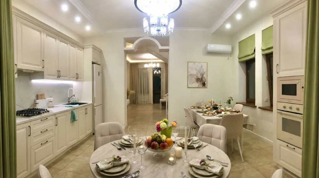 Прекрасный просторный дом для отдыха в лучшем районе