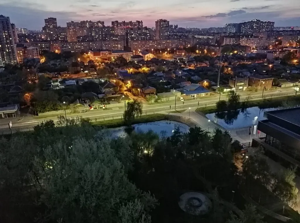 Квартира Комфортная квартира-студия с прекрасным видом на город — Краснодар