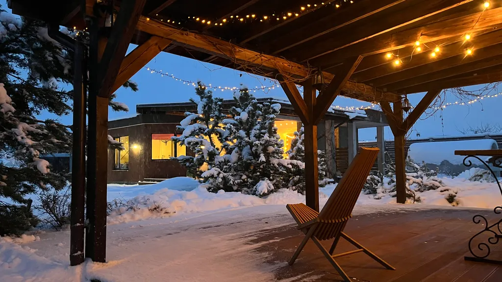 Коттедж Семейный дом с баней Шале SPA — Ропша