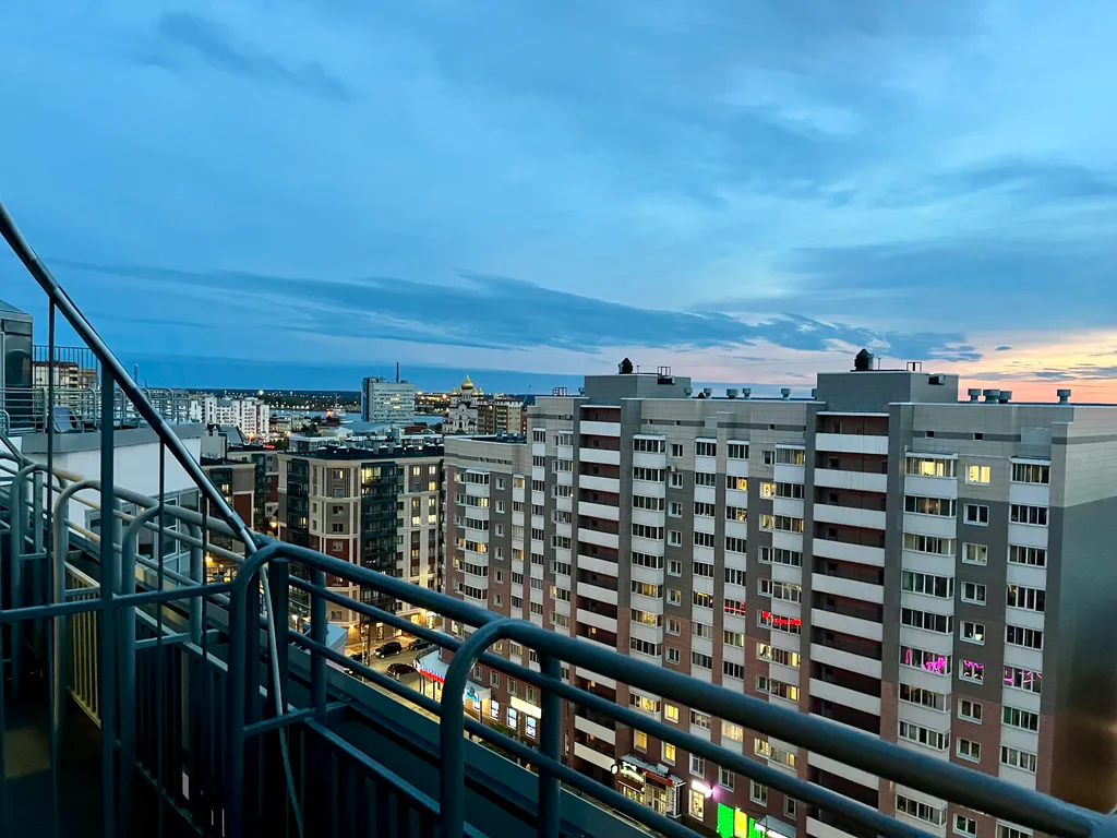 Квартира с панорамным видом на город