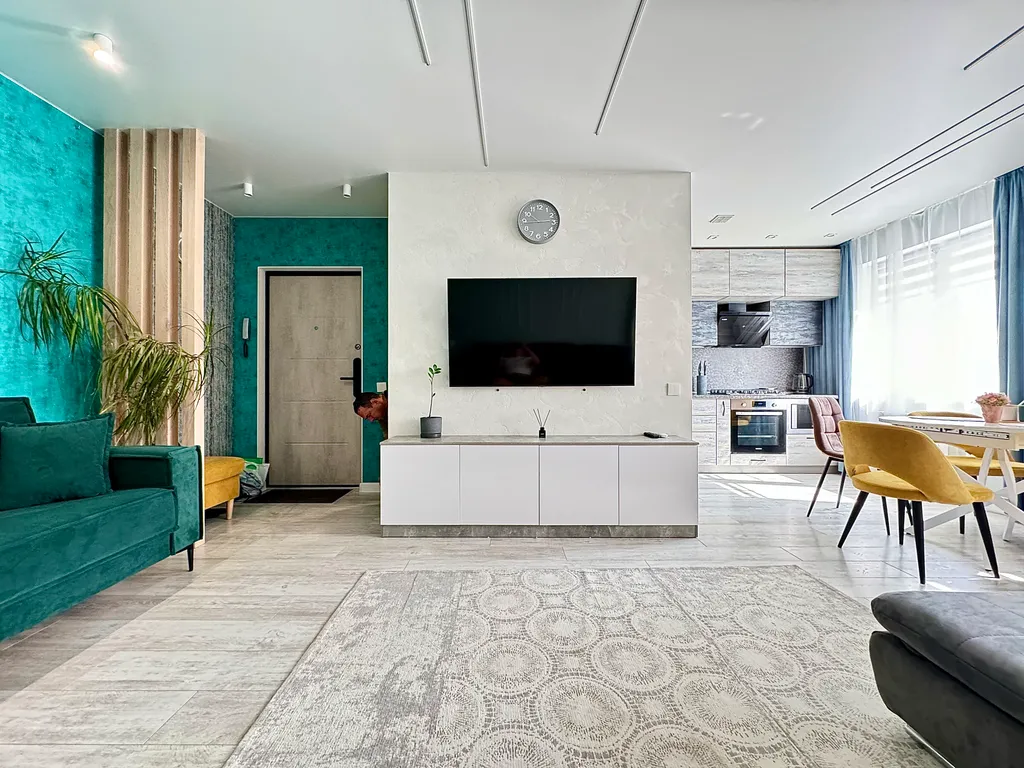 Дизайнерские 3-х комнатные апартаменты для большой семьи