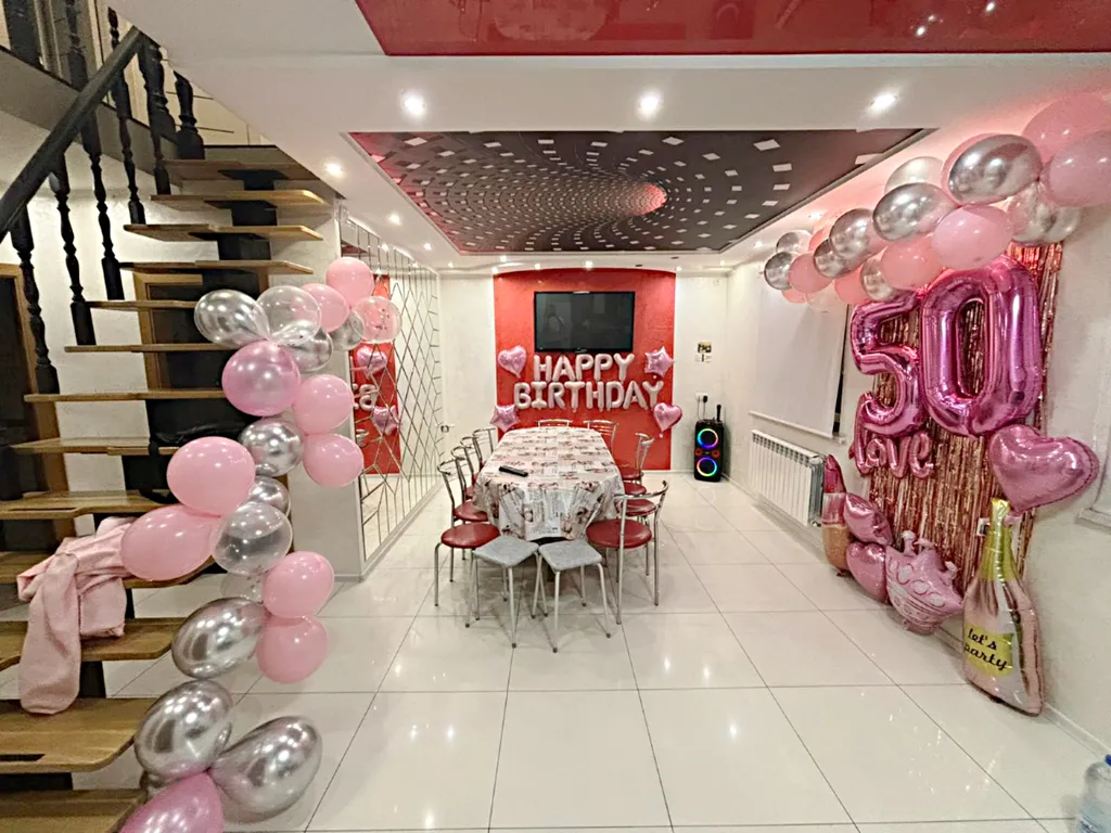 Коттедж Позитив с сауна, караоке