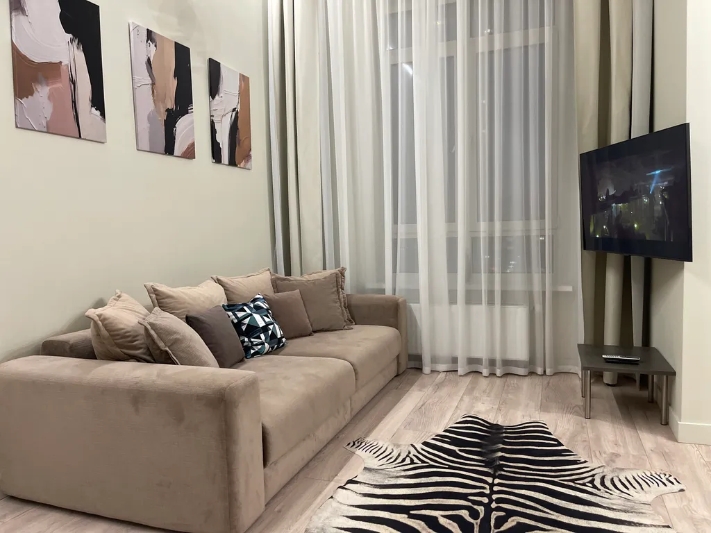 Квартира-пентхаус с высокими потолками