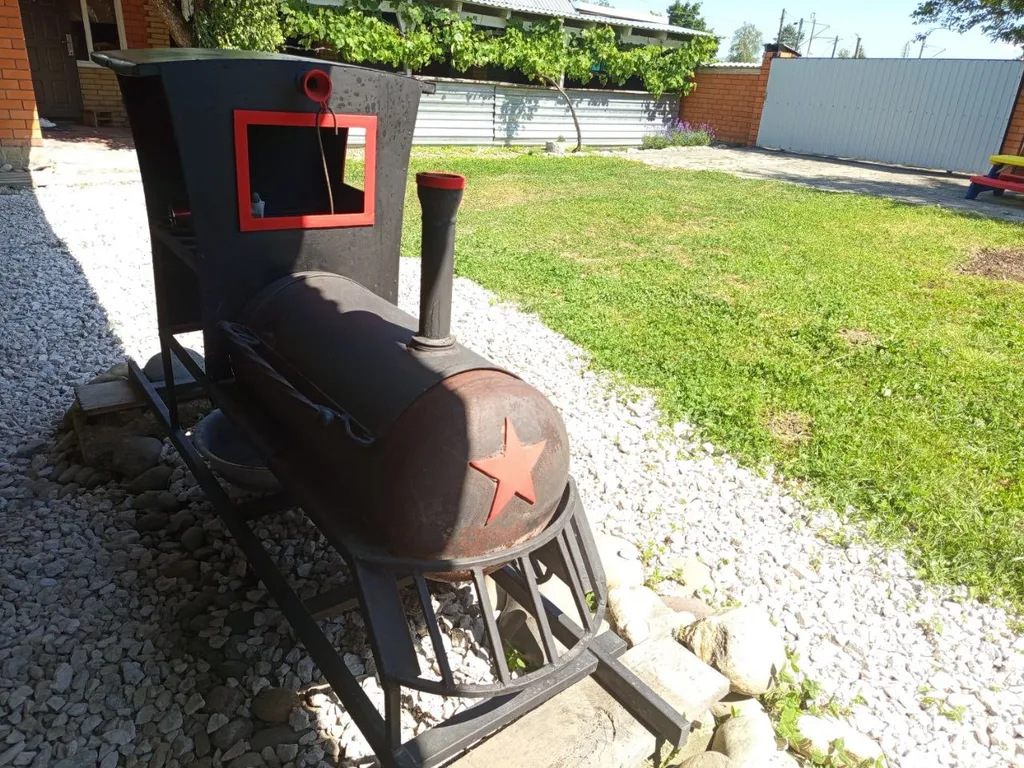 Замечательный дом с русской баней и эксклюзивным мангалом в Адыгее