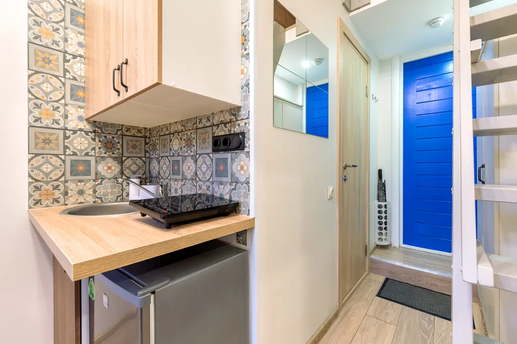 Квартира Квартира Уютная студия в центре города со вторым уровнем — Санкт-Петербург