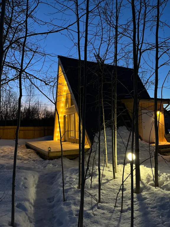 Коттедж Дом шалаш в Английском стиле — Пушкин