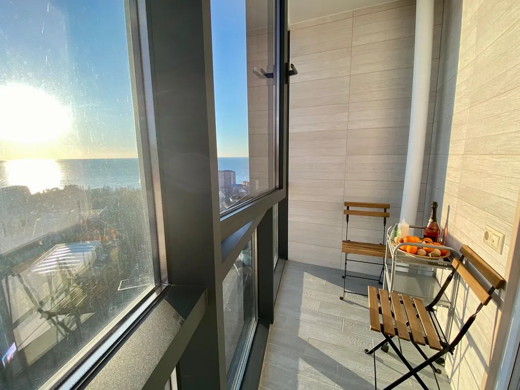 Квартира Квартира в ЖК Морская симфония с панорамным видом на закат — Адлер