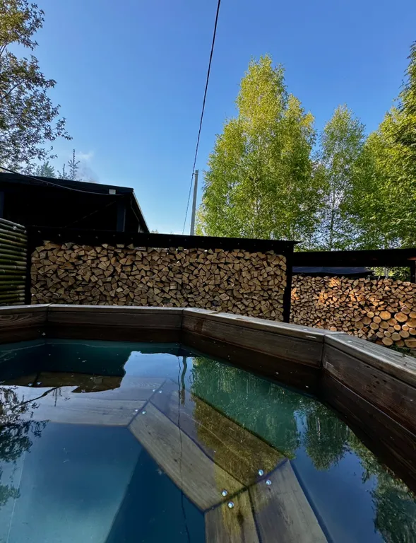 2-местный дом с видом на лес