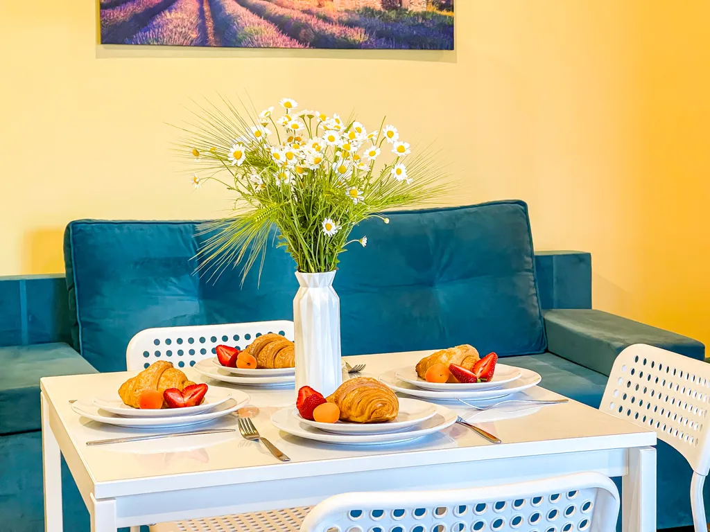 Апартамент с кухней и стиральной машиной у моря