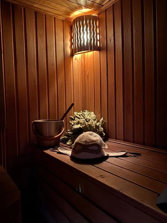 Загородный дом с баней и беседкой