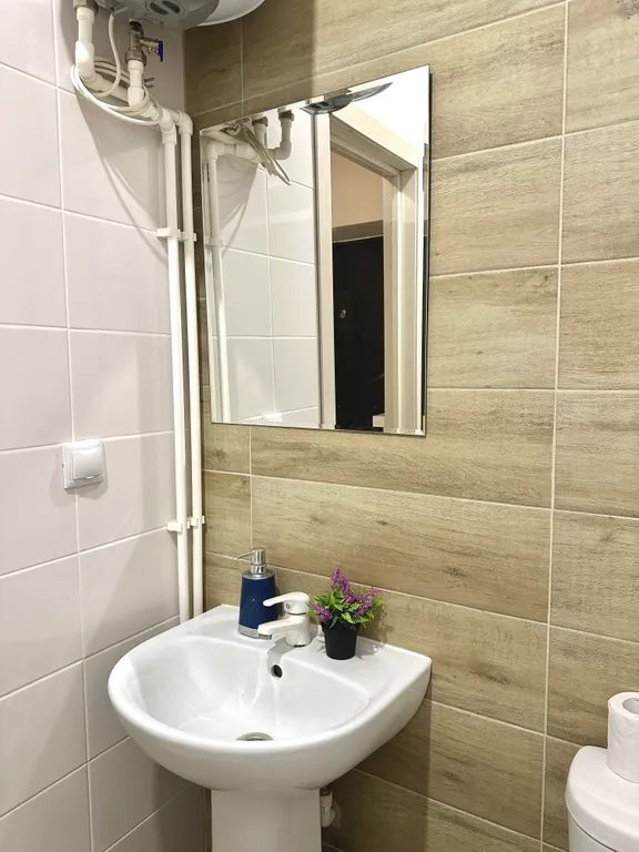 Стильная студия на двоих с магазином Пятерочка в этом же доме