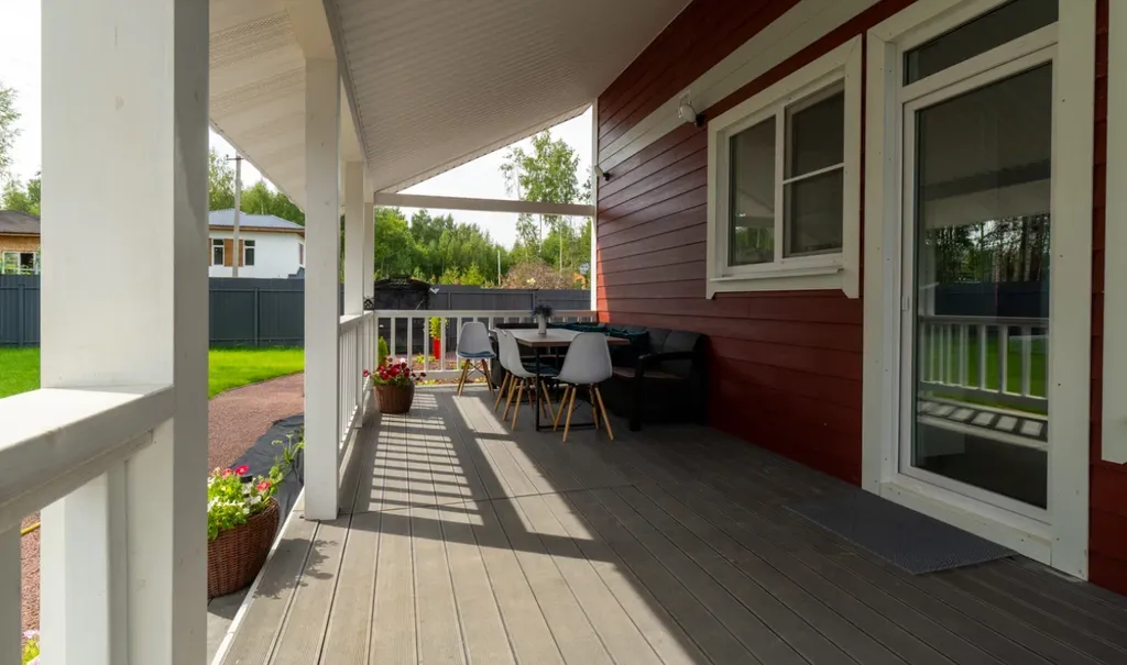 Большой семейный коттедж с русской баней