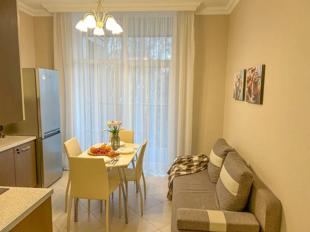 Квартира Квартира Сан Сити 26 с одной спальней с видом на море, на 4 этаже — Светлогорск