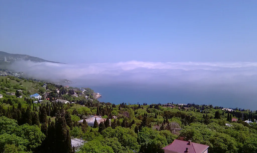 Супер-видовая квартира с чистым видом на море и гору Ай-Петри