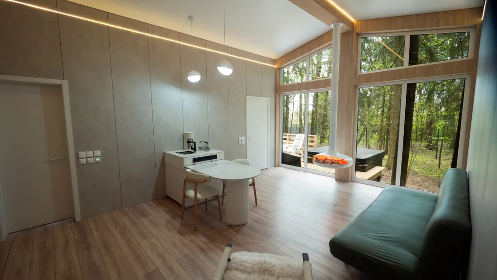 Коттедж с сауной и джакузи, 74 кв.м