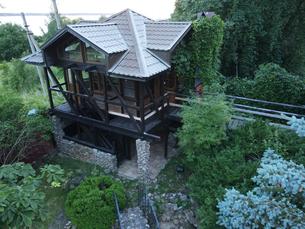 Коттедж Бригантина на берегу Рузского водохранилища