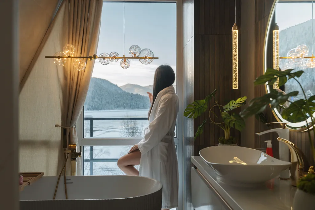 Коттедж Villa Roma Телецкое - панорамный А-фрэйм 3 с видом на горы и озеро — аренда посуточно в Артыбаш