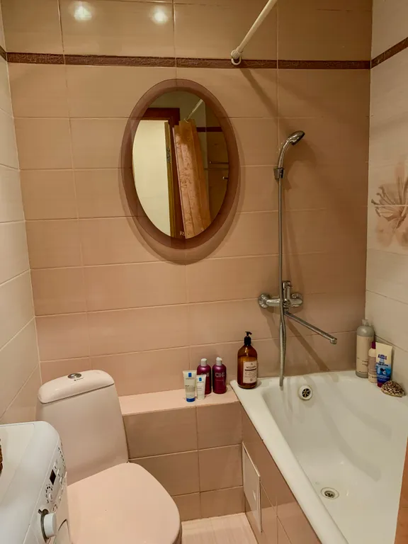 Уютная квартира с двухспальной кроватью