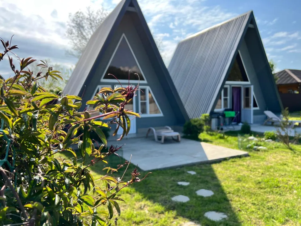 Коттедж a-frame пицунда 2