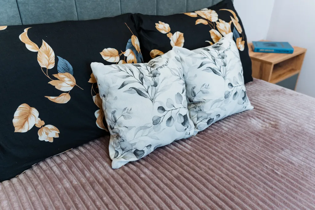 Квартира с четырьмя раздельными спальными местами.