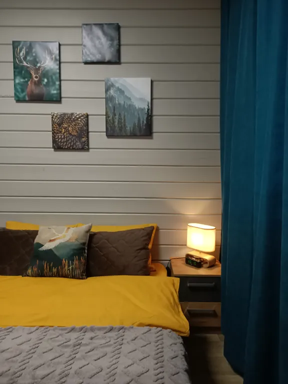 Уютный барнхаус с видом на лес