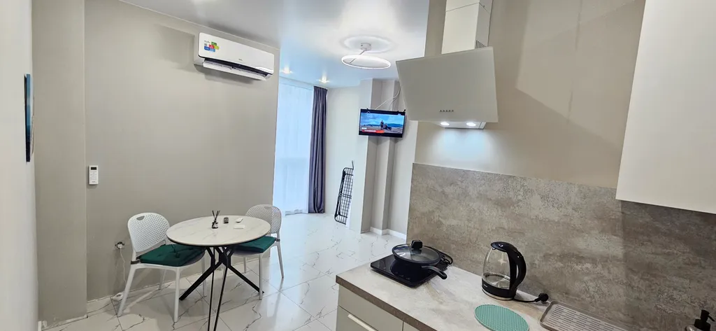 Светлая студия в новом ЖК