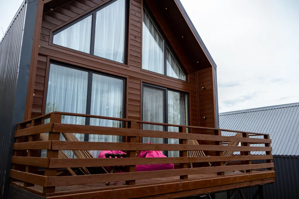 Четырёхместный барнхаус с видом на море