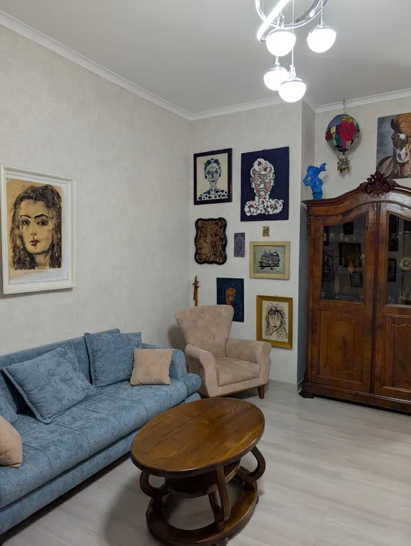Nika's apartment in an old Tbilisi
