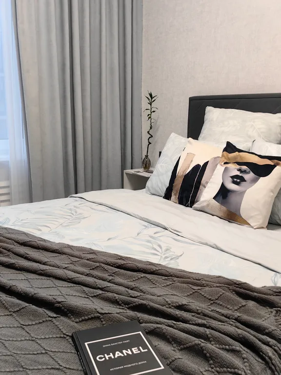 Квартира Стильная двухкомнатная квартира в жк Настоящее — Москва