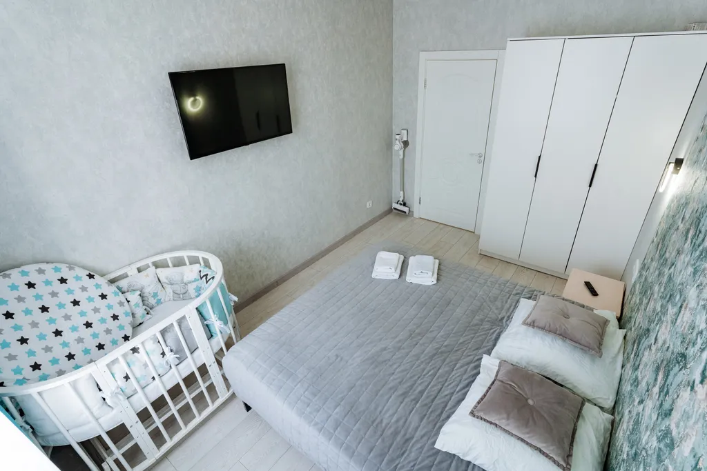 Просторная двушка с посудомоечной машиной