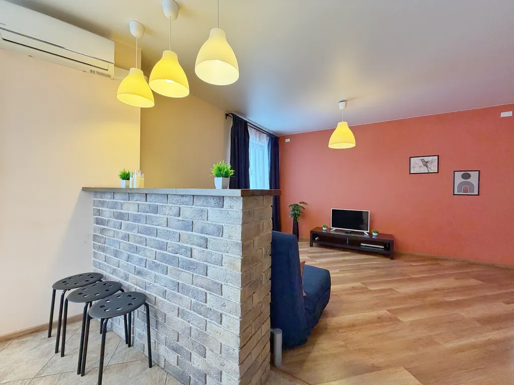 Стильная 3-к квартира в центре в ЖК Эдельвейс с панорамным видом