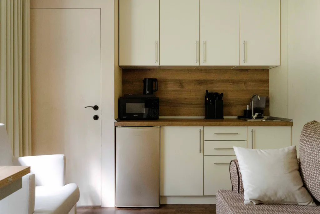 Мобильный дом с видом на озеро