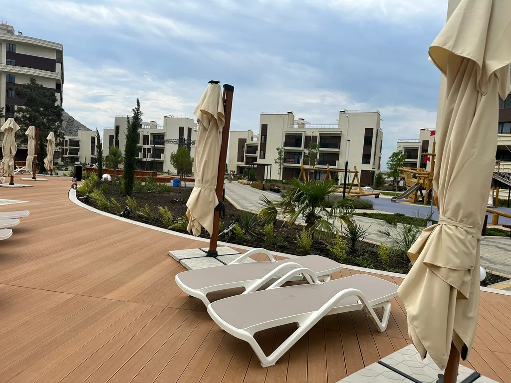 Двухкомнатные Апартаменты с видом на море и горы