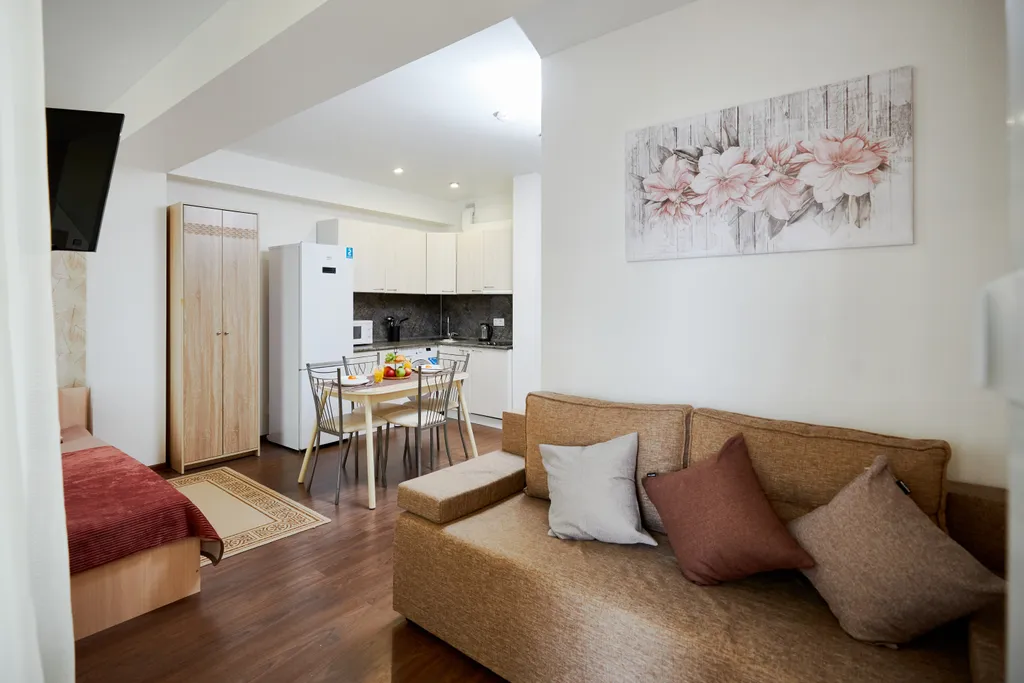 Семейная студия Pink Flower в 70 метрах от моря