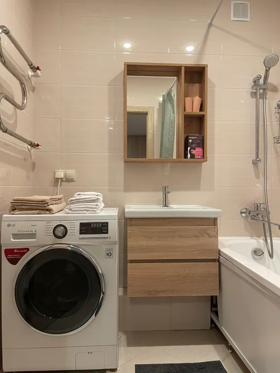 Видовая 1-комнатная квартира у воды в курортной зоне Завидово