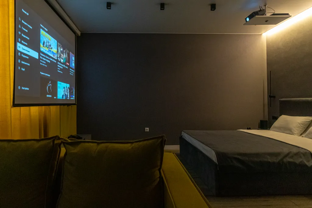 Квартира Квартира Стильный апарт с Алисой и проектором — Краснодар