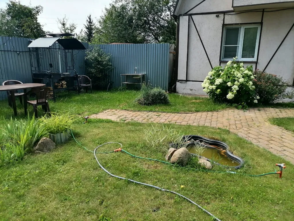 Дом с зоной отдыха на зимние каникулы на природе