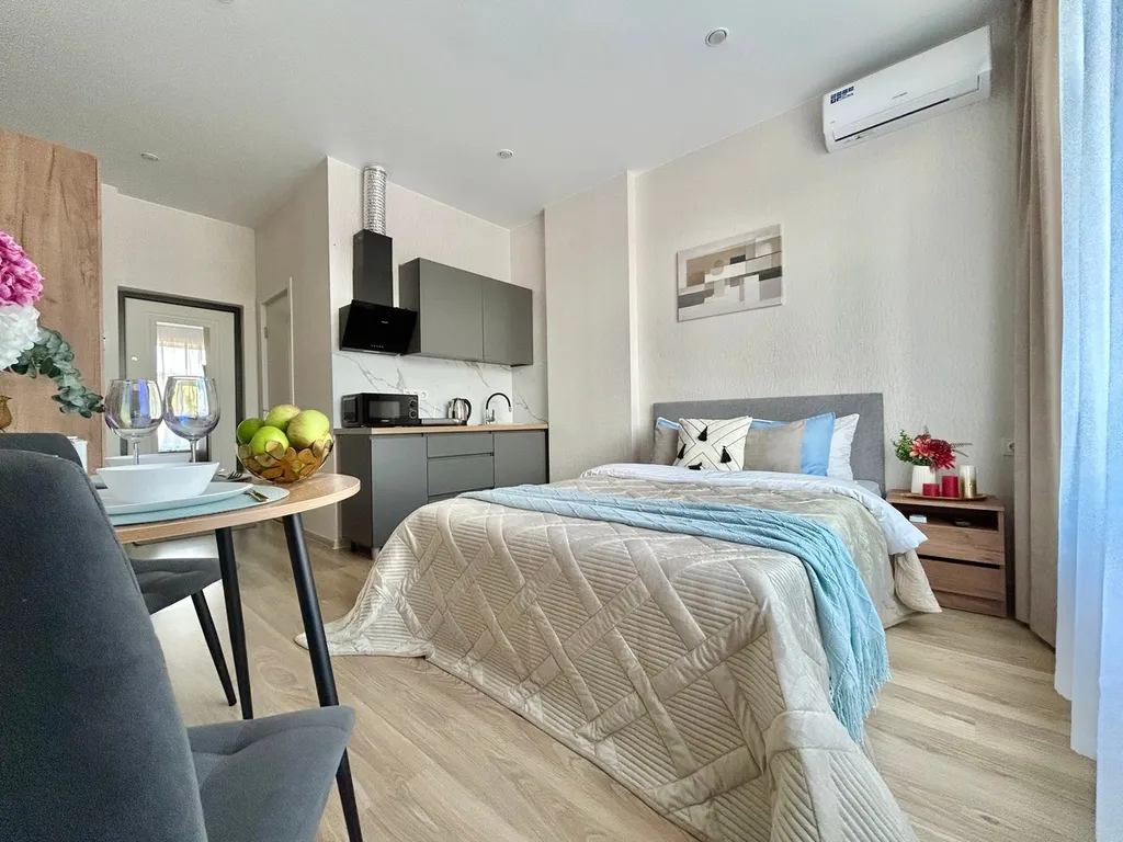 Квартира Уютная студия — аренда посуточно в Троицк